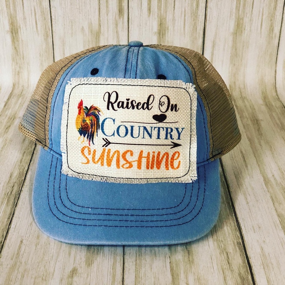Raised on Country Sunshine Baseball Hat